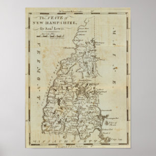 Delstaten New Hampshire 2 Poster