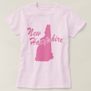 Delstaten New Hampshire Shape T-shirt