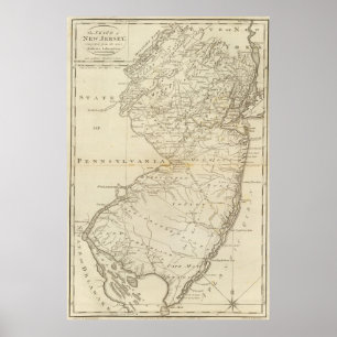 Delstaten New jersey 2 Poster