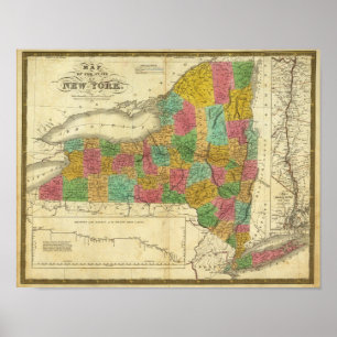 Delstaten New York 3 Poster