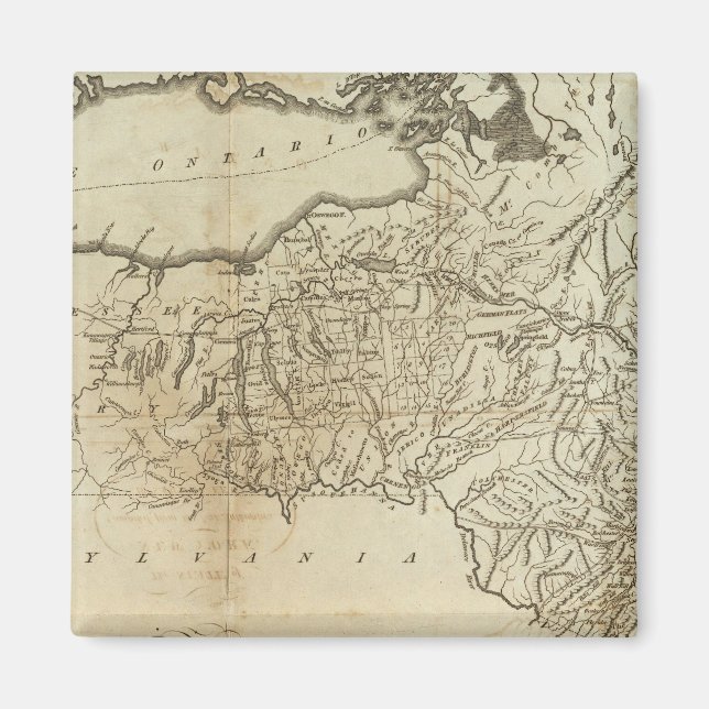 Delstaten New York Magnet (Framsidan)