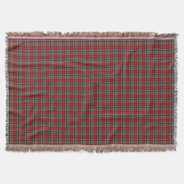 Delstaten North Carolina Tartan Filt (Framsidan)