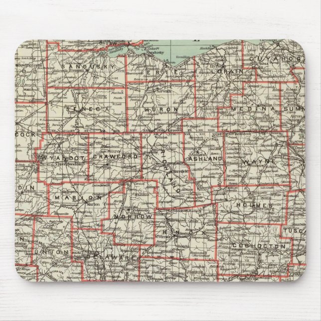 Delstaten Ohio Musmatta (Framsidan)