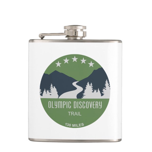 delstaten Olympic Discovery Trail Washington Fickplunta (Framsidan)