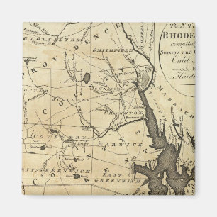 Delstaten Rhode island Magnet