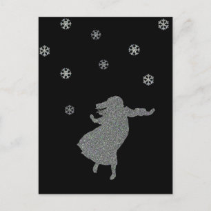 Delstaten Snö Vykort