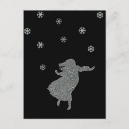 Delstaten Snö Vykort