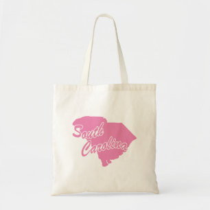 Delstaten South Carolina Shape Tote Bag Tygkasse