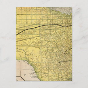 delstaten Texas 2 Vykort