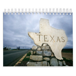 Delstaten Texas Collection Wall Calendar Kalender