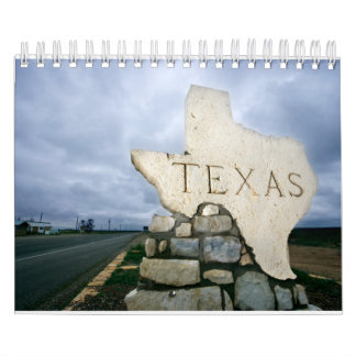 Delstaten Texas Collection Wall Calendar Kalender