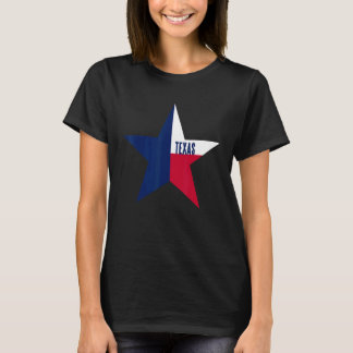 delstaten Texas Flagga T Shirt