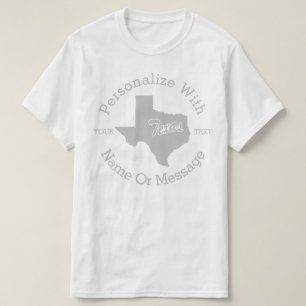 delstaten Texas PERSONLIG T-shirt