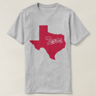 delstaten Texas Shape T-shirt