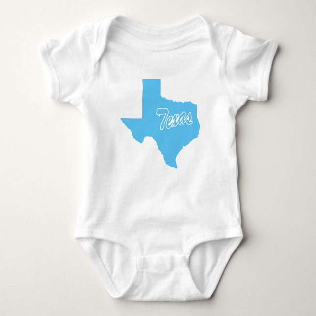 delstaten Texas Tee Shirt (Framsida)