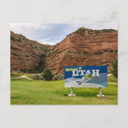 Delstaten Utah Postcard Vykort