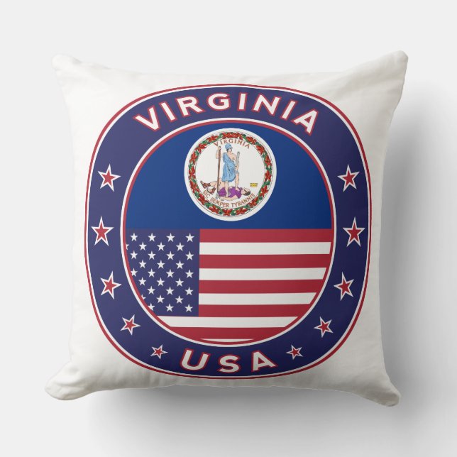 delstaten Virginia Kudde (Framsida)