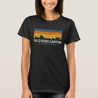 Delstatspark Texas TX för Palo Durokanjon T Shirt