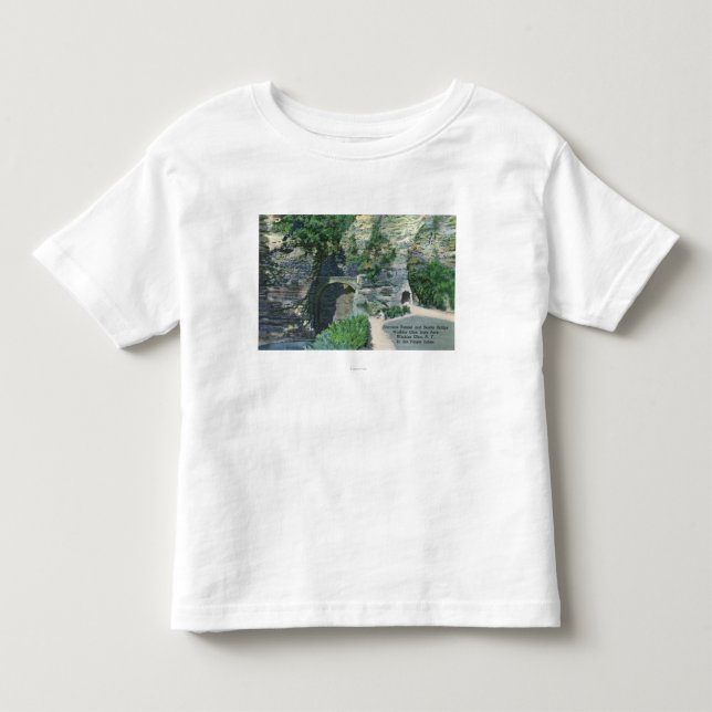 Delstatsparken hänrycker tunnelen, och vaktposten tee shirt (Framsida)