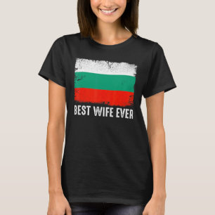 Delstressad Bulgarien Flagga Best Maka någonsin Pa T Shirt