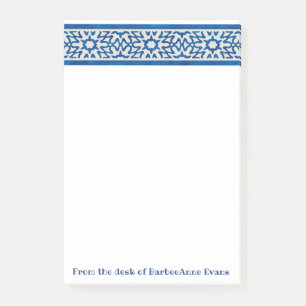 Delta Blue Gräns Post-it Block