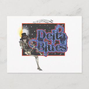 Delta Blues Vykort