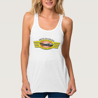 Delta Charlies Tanktop Linne Med Racerback