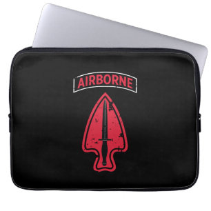 Delta Force "Speciell Forces" är stressad Laptop Fodral