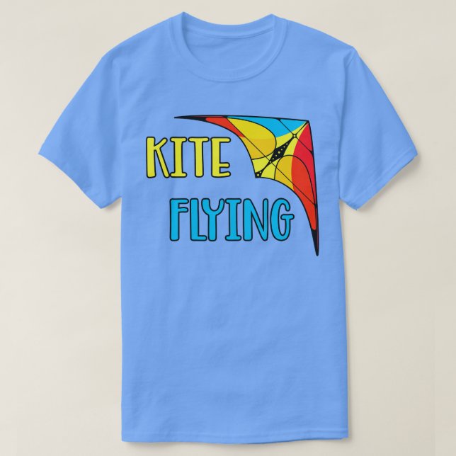 Delta Glider hang Gliding Stunt Kite Gift T Shirt (Design framsida)