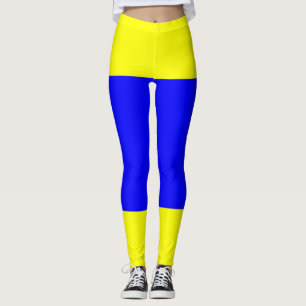 Delta Gult Blue Leggings