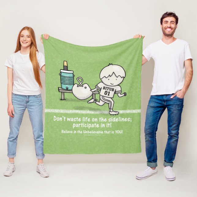 Delta i Life Fleecefilt (På plats)