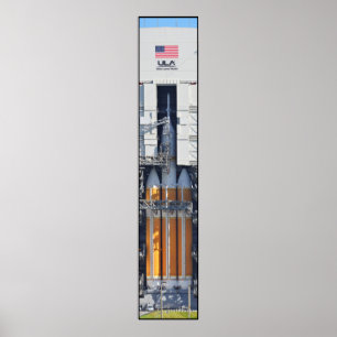 Delta IV Heavy med Orion Poster