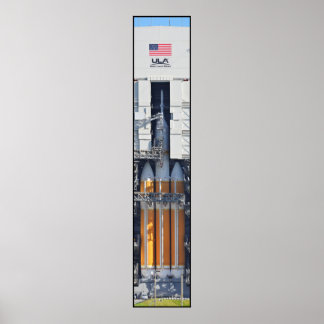 Delta IV Heavy med Orion Poster