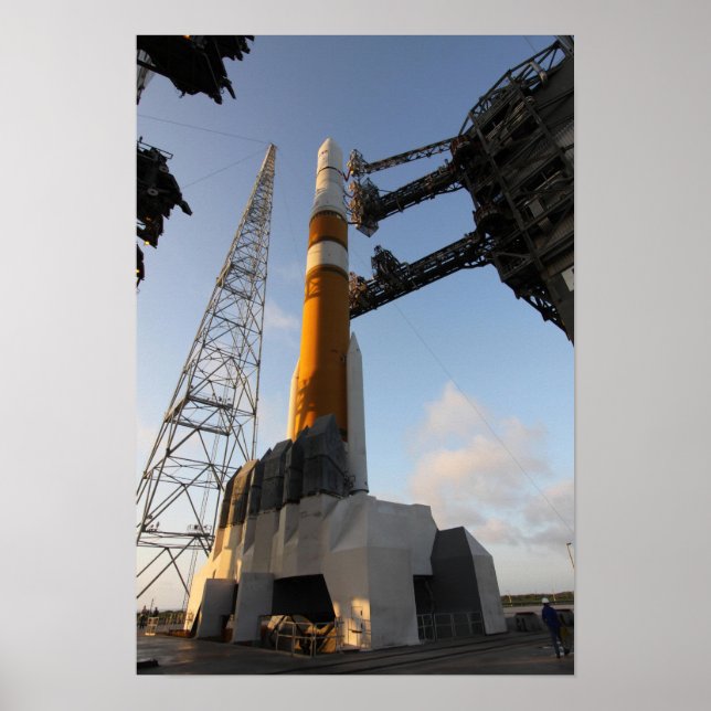 Delta IV-raketen Poster (Framsidan)