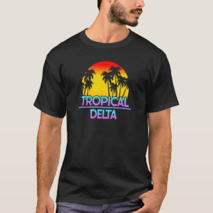 Delta Michigan Funny Ironic Weather T Shirt