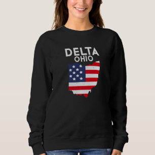 Delta Ohio Förenta staterna Staten America Travel T Shirt