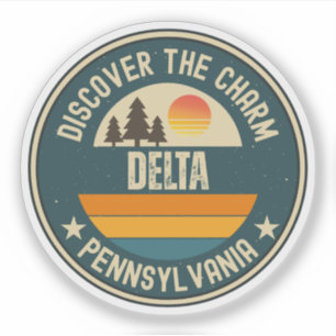 Delta, Pennsylvania Klistermärken