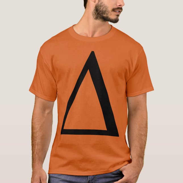 delta retro t shirt (Framsida)