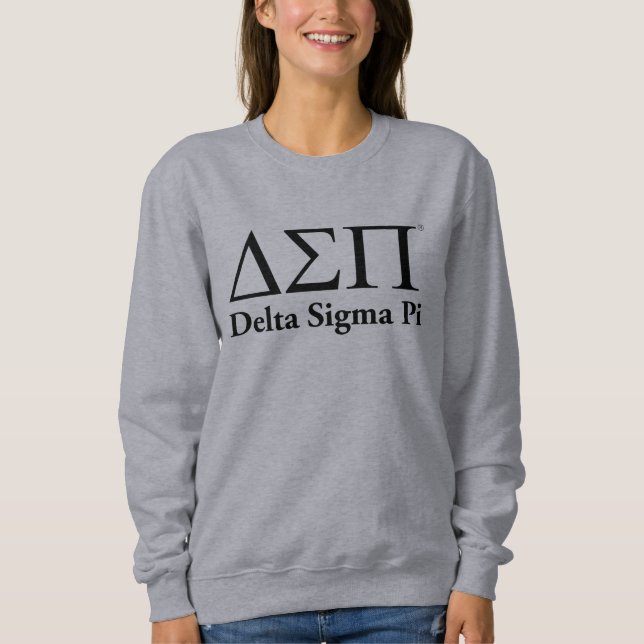 Delta Sigma Pi Klassiska Logotyp T Shirt (Framsida)