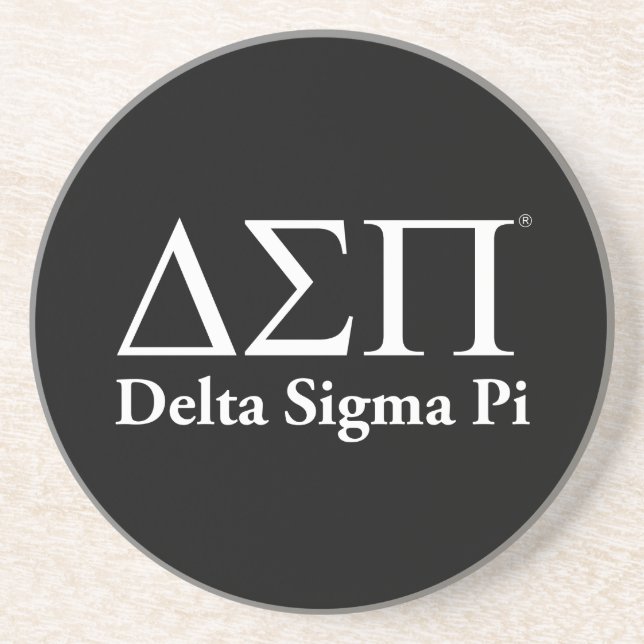 Delta Sigma Pi Klassiska Logotyp Underlägg (Framsidan)