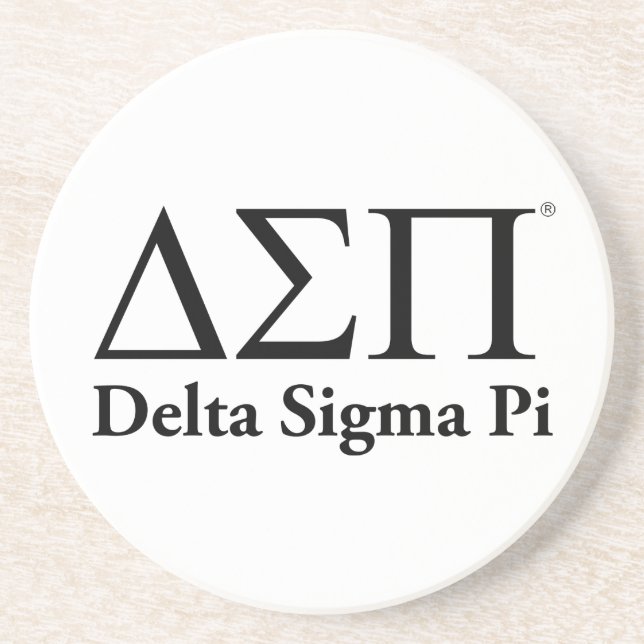Delta Sigma Pi Klassiska Logotyp Underlägg (Framsidan)