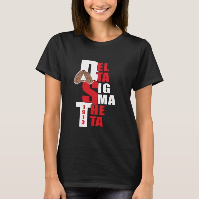 Delta Sigma Theta Sorority Paraphernalia, Delta 19 T Shirt (Framsida)