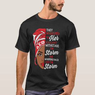 Delta Sigma Theta Sorority, Svarta historikmånad T Shirt