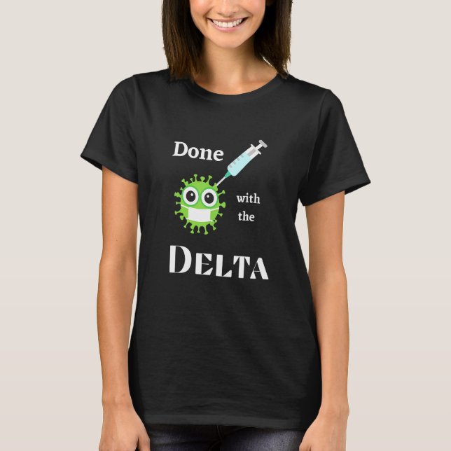Delta Variant T Shirt (Framsida)