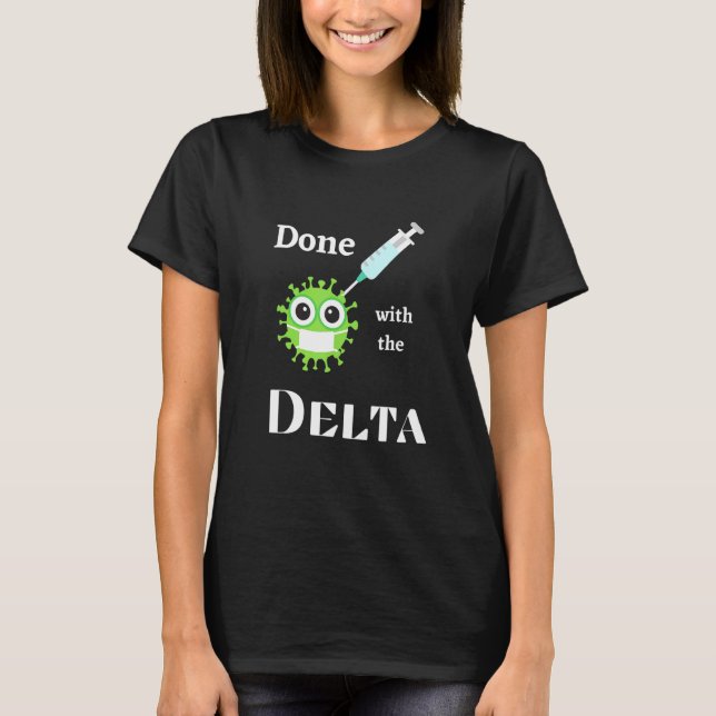Delta-varianten T Shirt (Framsida)