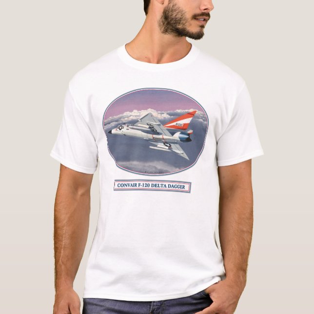DELTADOLK FÖR CONVAIR F120 T-SHIRT (Framsida)