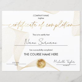 Deltagardiplom för fullföljd utbildning