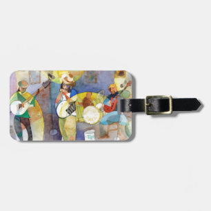 Deltan slösar musikdesign bagagebricka