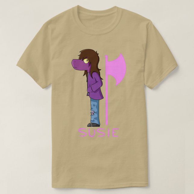 Deltarune Susie T Shirt (Design framsida)