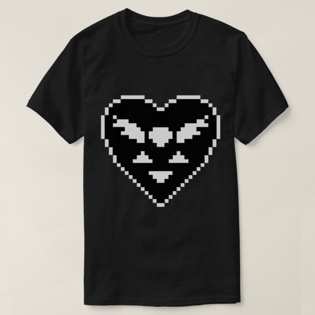 Deltarune (Undertale 2) Emblem logotyp - Toby Fox  T Shirt (Design framsida)